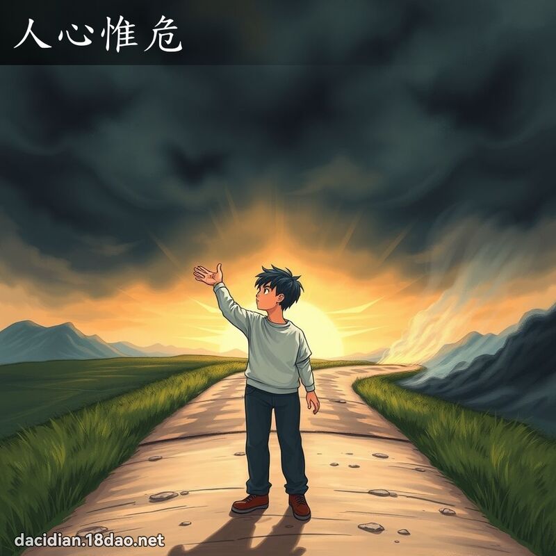 人心惟危 - 国语大辞典配图