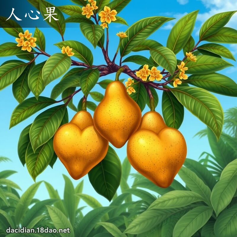 人心果 - 國語大辭典配圖