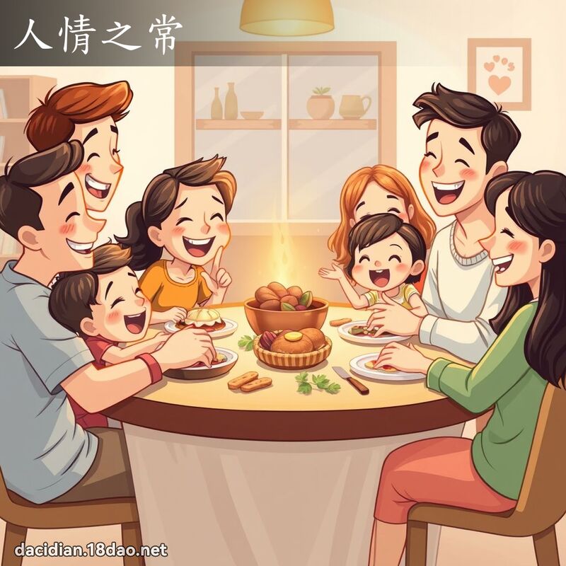 人情之常 - 國語大辭典配圖