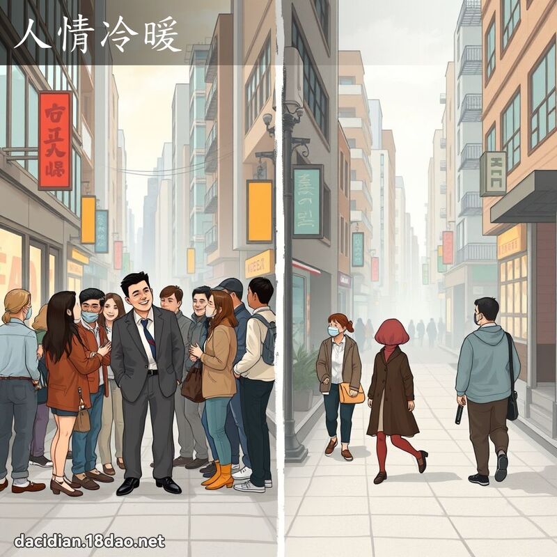 人情冷暖 - 國語大辭典配圖