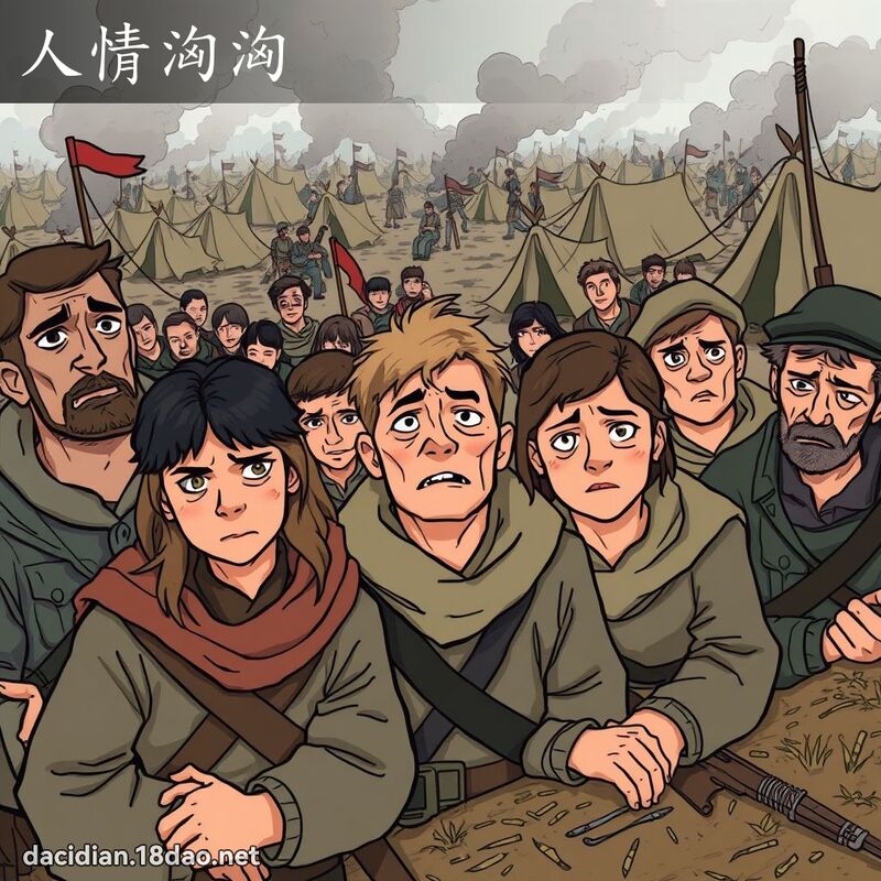 人情汹汹 - 国语大辞典配图