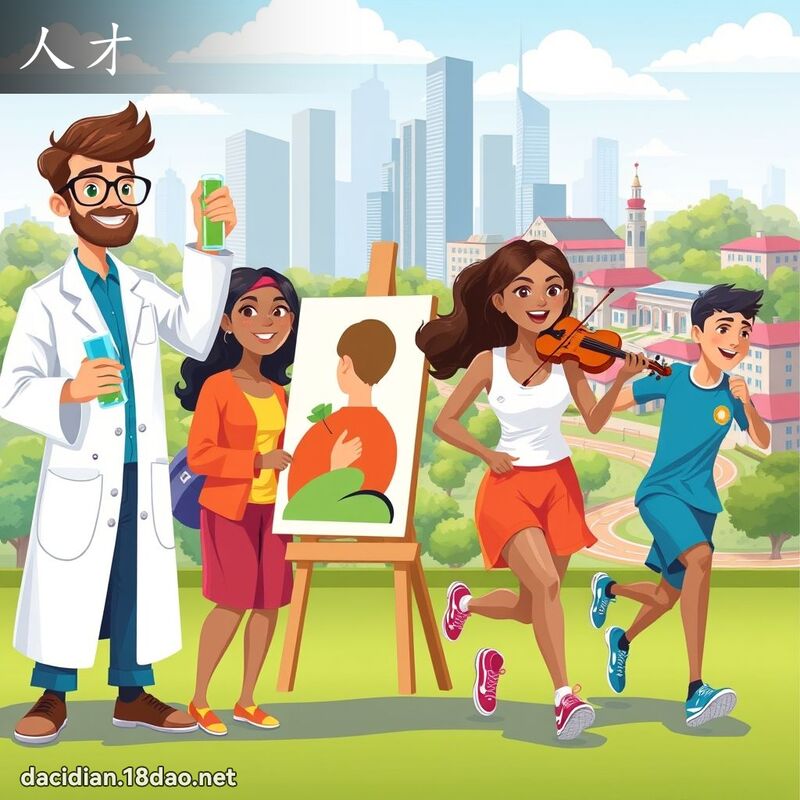 人才 - 國語大辭典配圖
