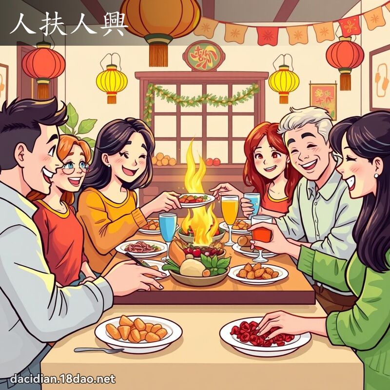 人扶人興 - 國語大辭典配圖