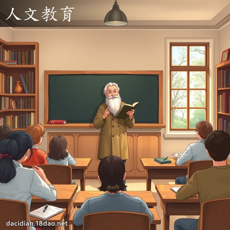 人文教育 - 國語大辭典配圖