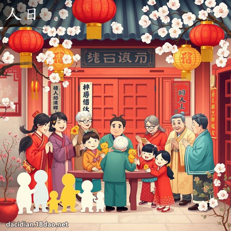 人日 - 国语大辞典配图