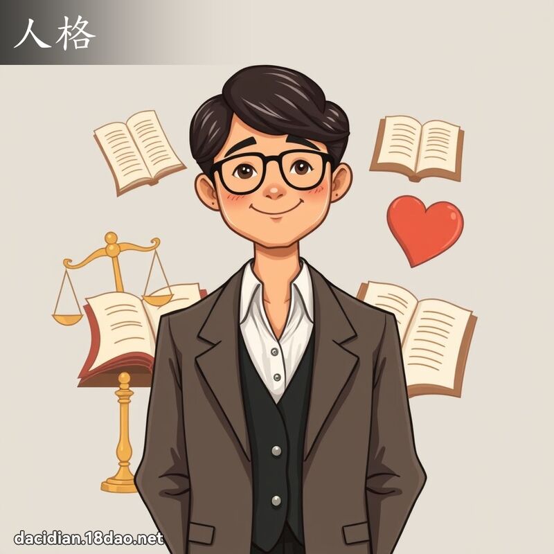 人格 - 國語大辭典配圖