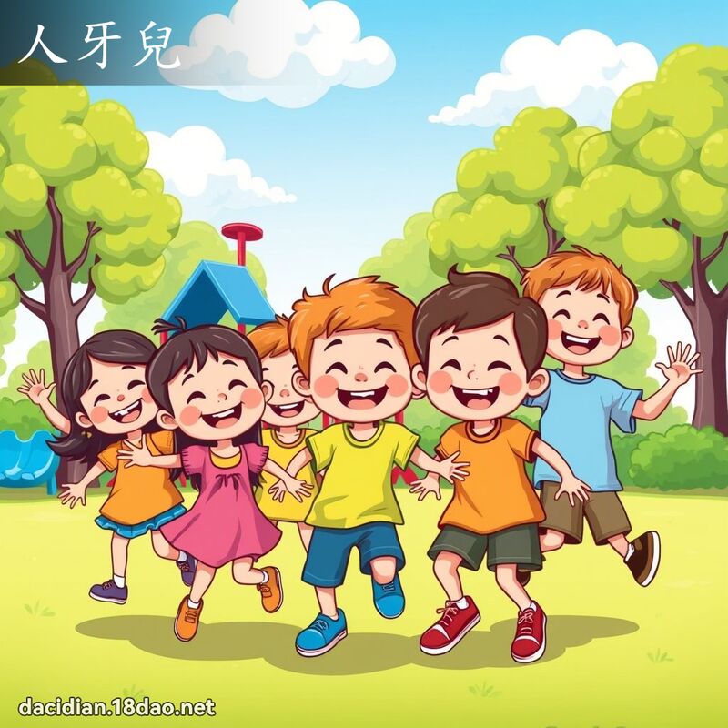 人牙兒 - 國語大辭典配圖