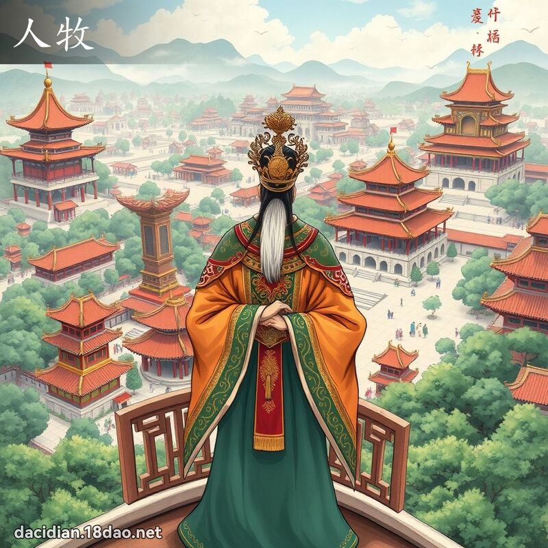 人牧 - 国语大辞典配图