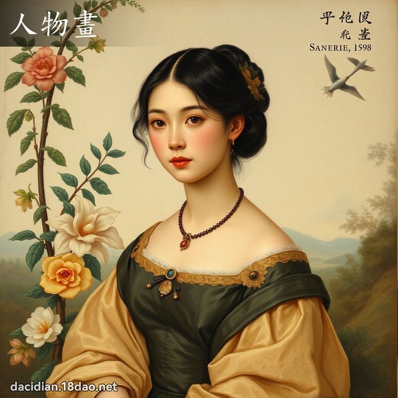 人物畫 - 國語大辭典配圖