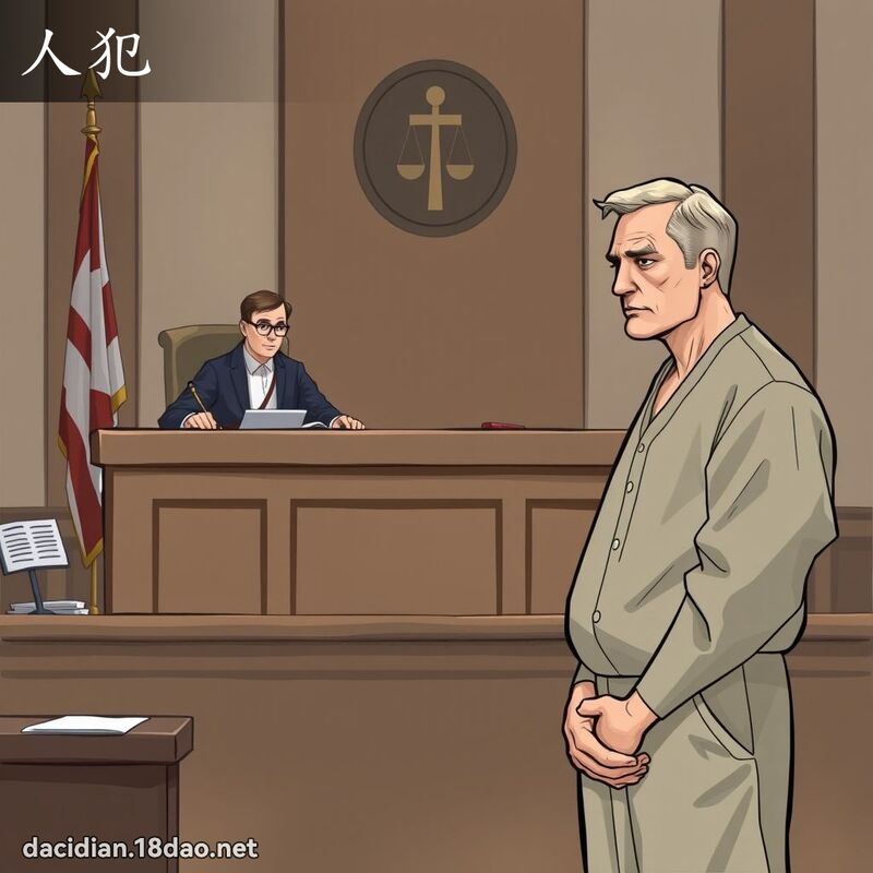 人犯 - 國語大辭典配圖