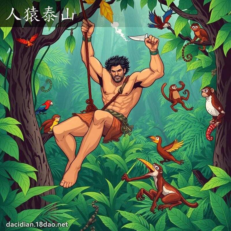 人猿泰山 - 國語大辭典配圖