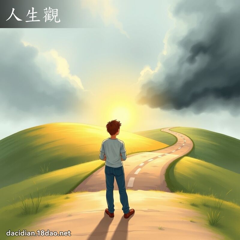 人生观 - 国语大辞典配图
