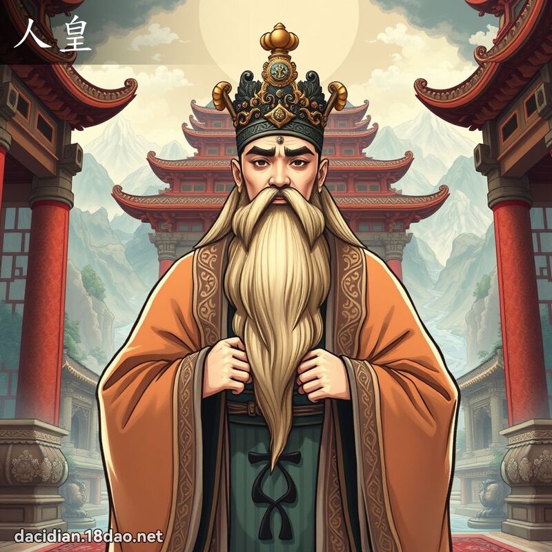 人皇 - 國語大辭典配圖