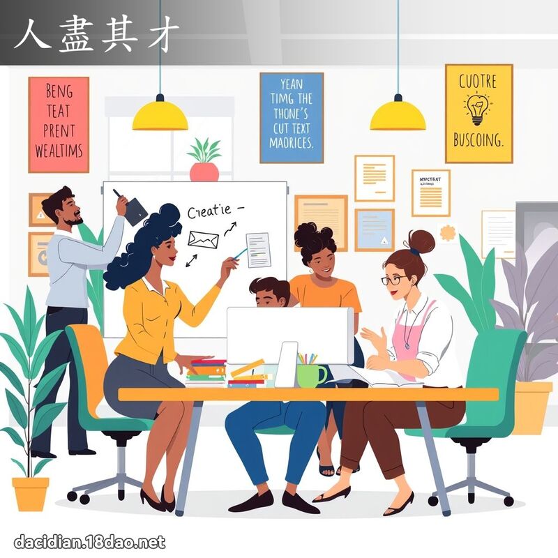 人尽其才 - 国语大辞典配图