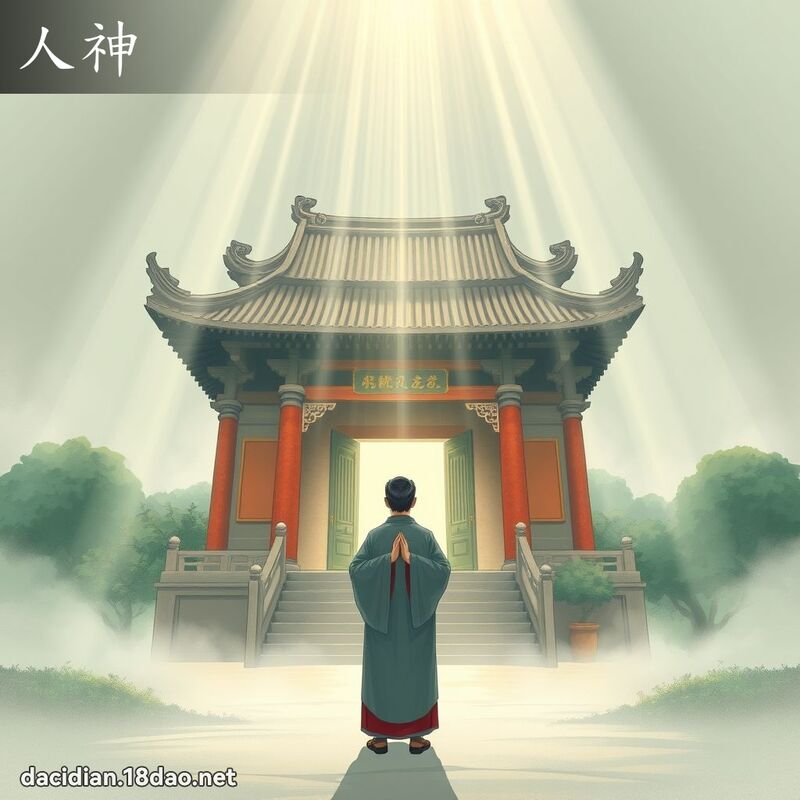 人神 - 国语大辞典配图