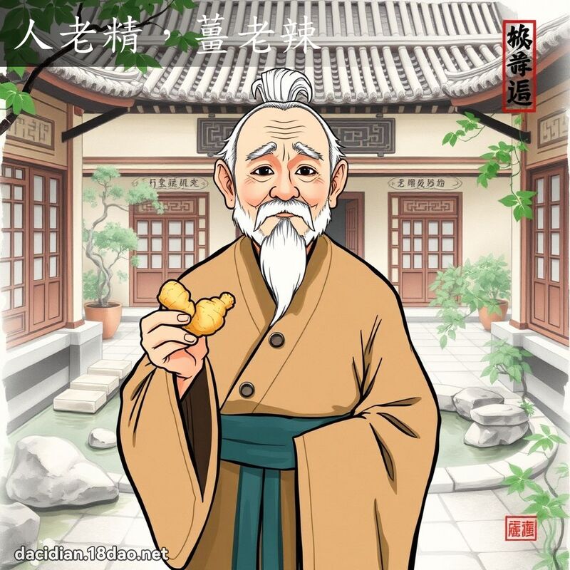 人老精，姜老辣 - 国语大辞典配图