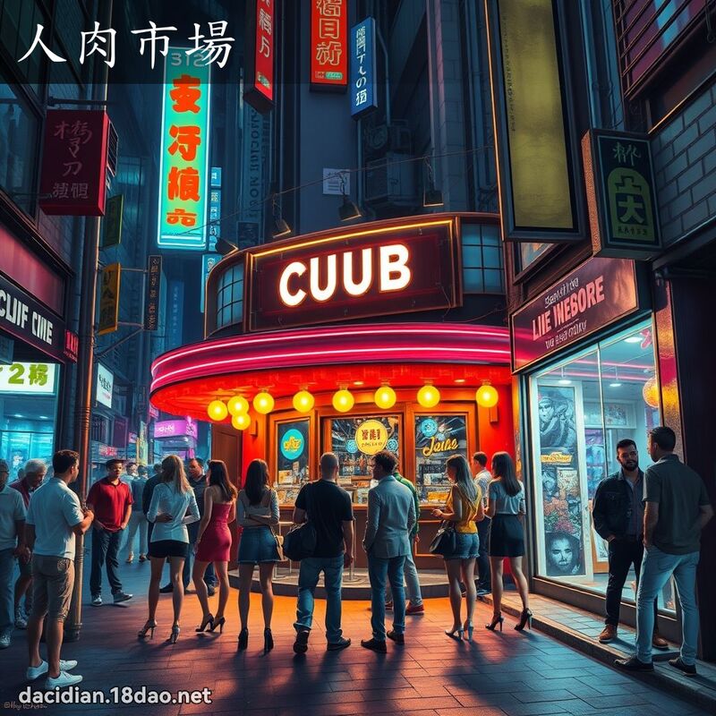 人肉市場 - 國語大辭典配圖