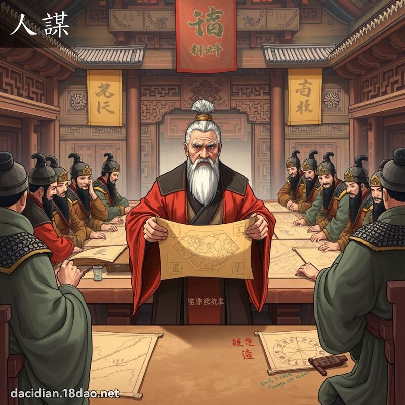 人谋 - 国语大辞典配图