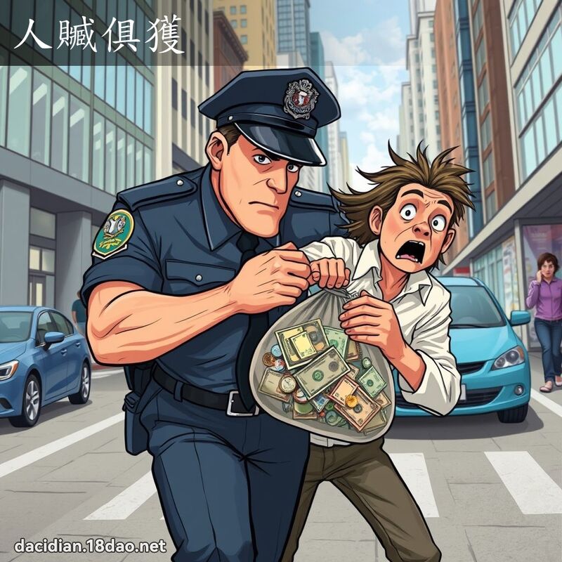 人贓俱獲 - 國語大辭典配圖