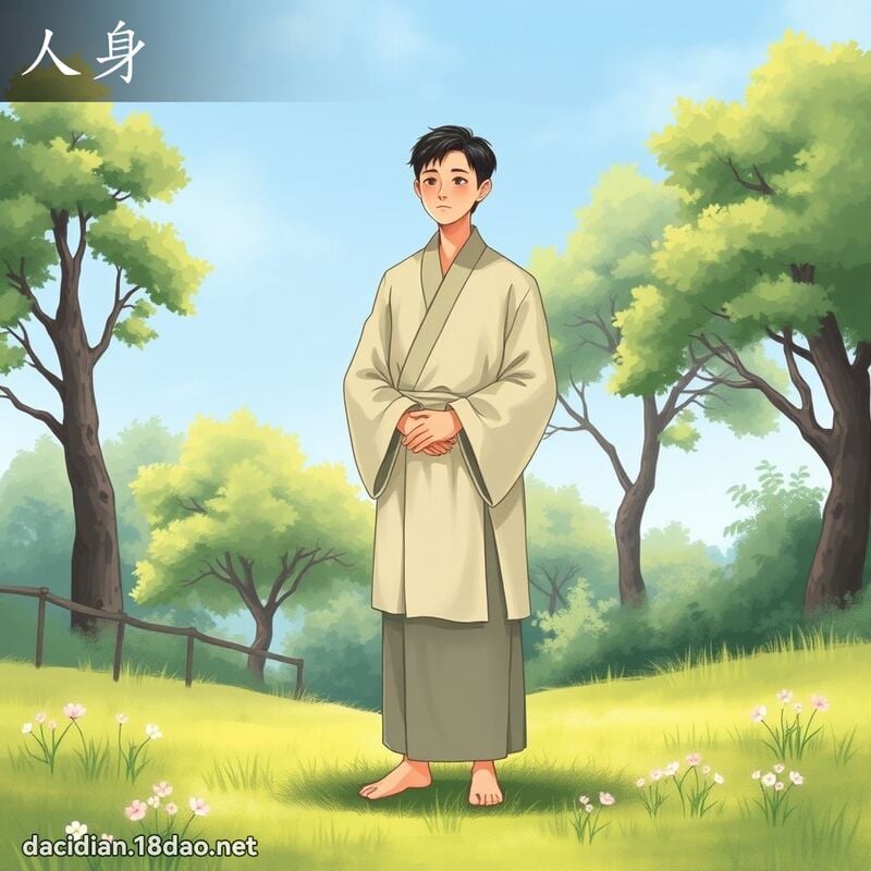 人身 - 国语大辞典配图