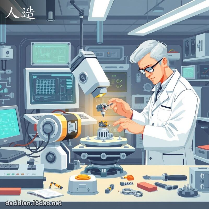 人造 - 國語大辭典配圖