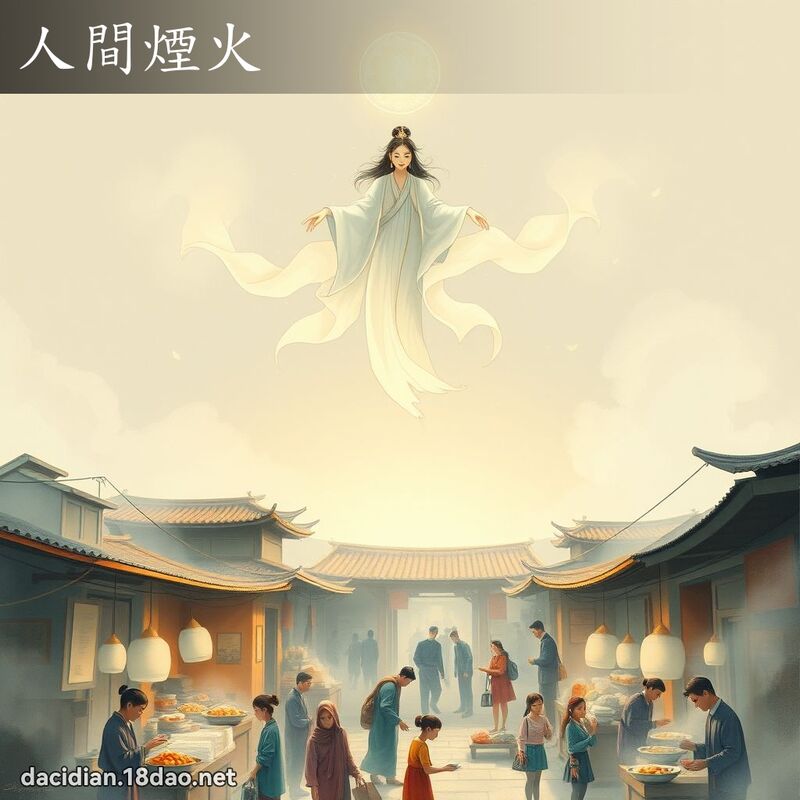 人间烟火 - 国语大辞典配图