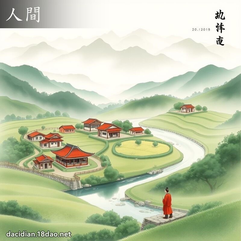 人间 - 国语大辞典配图