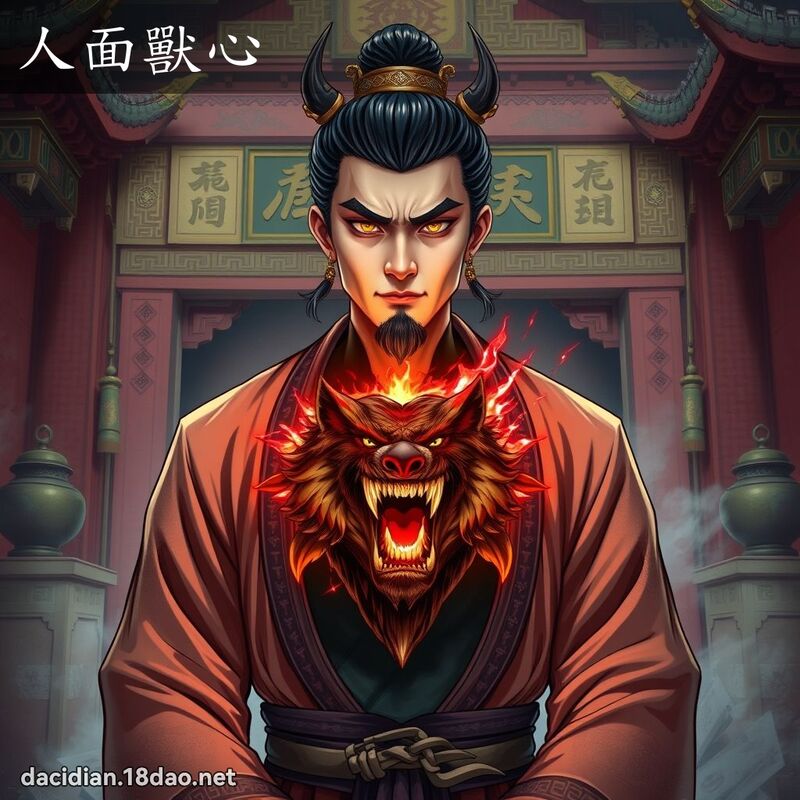 人面兽心 - 国语大辞典配图