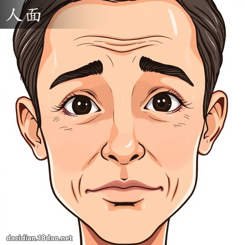 人面 - 国语大辞典配图
