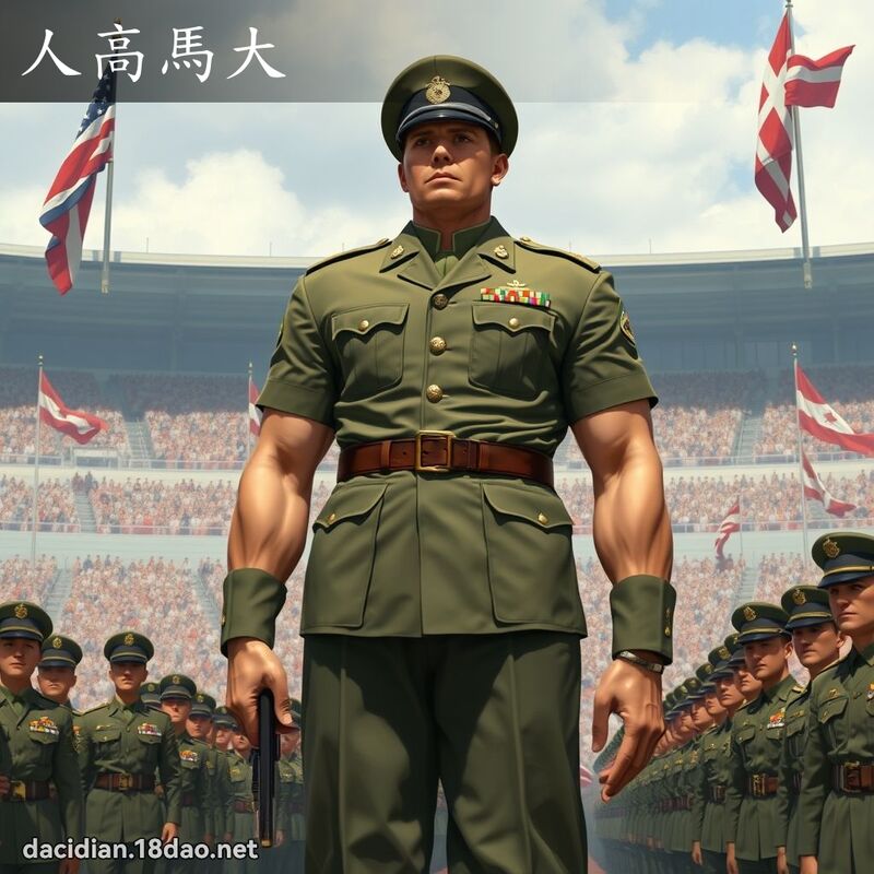 人高馬大 - 國語大辭典配圖