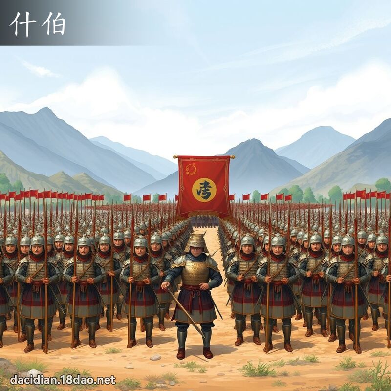 什伯 - 国语大辞典配图