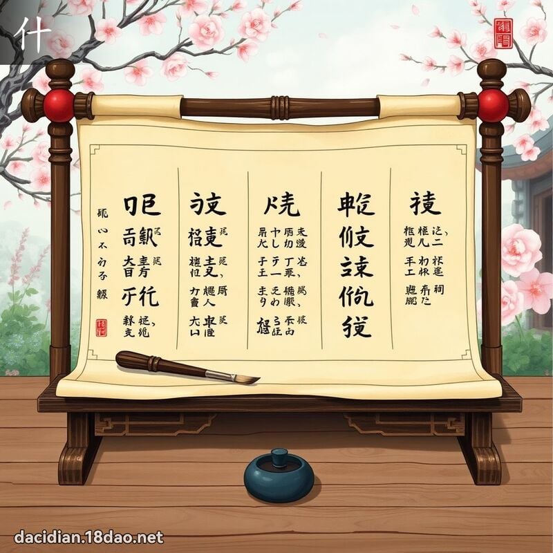 漢字: 什 (多音字)