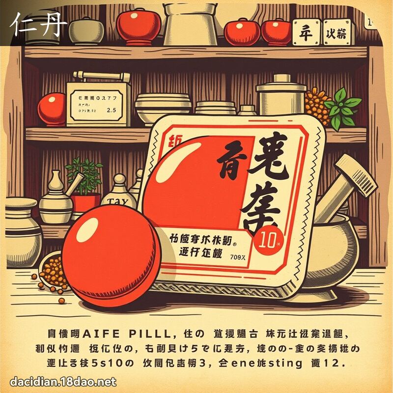 仁丹 - 國語大辭典配圖