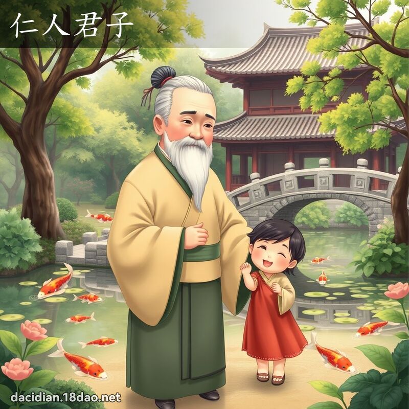 仁人君子 - 國語大辭典配圖