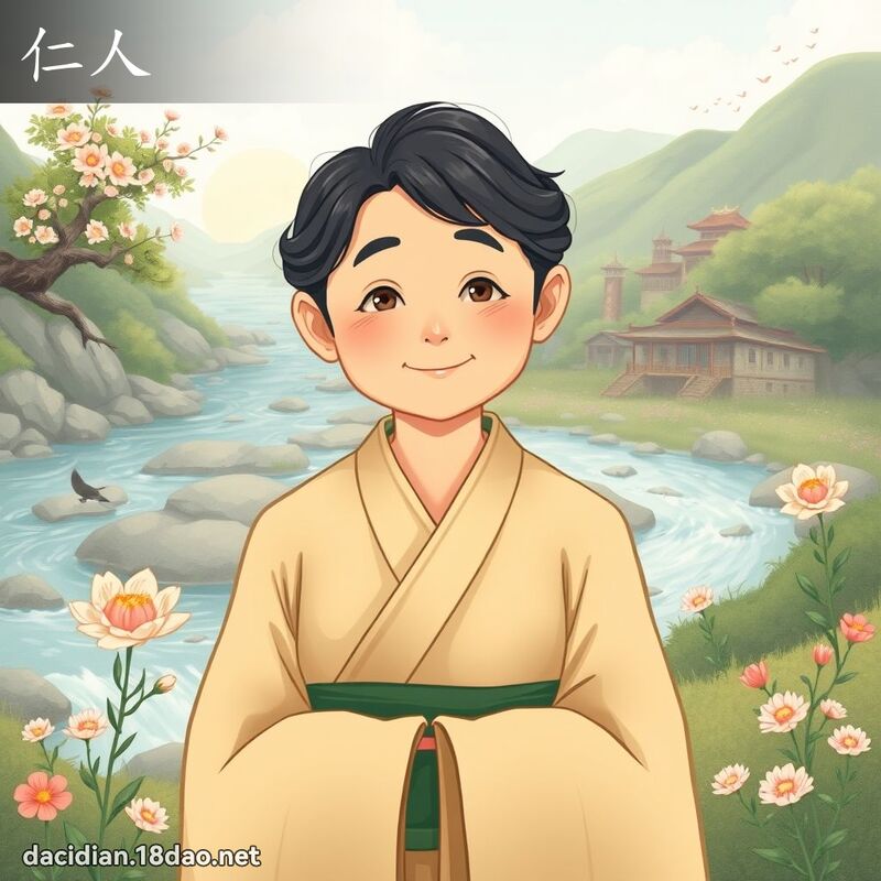 仁人 - 國語大辭典配圖