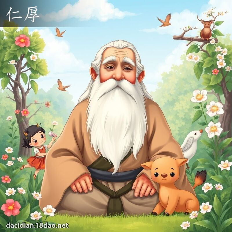 仁厚 - 國語大辭典配圖