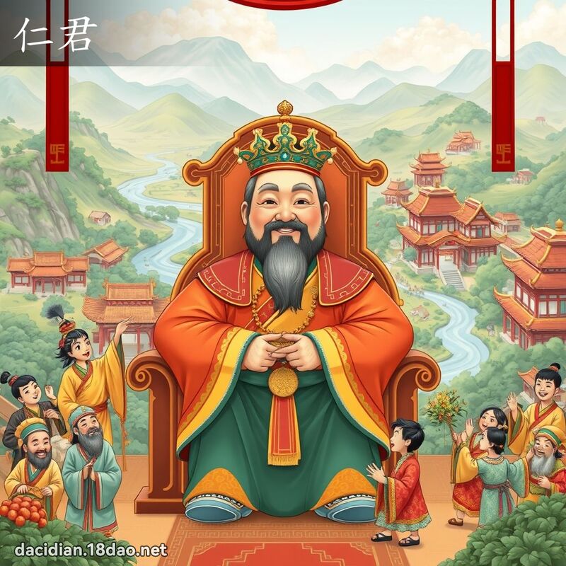 仁君 - 國語大辭典配圖