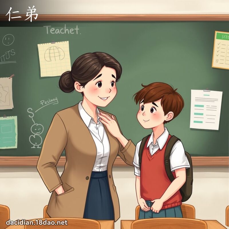 仁弟 - 國語大辭典配圖