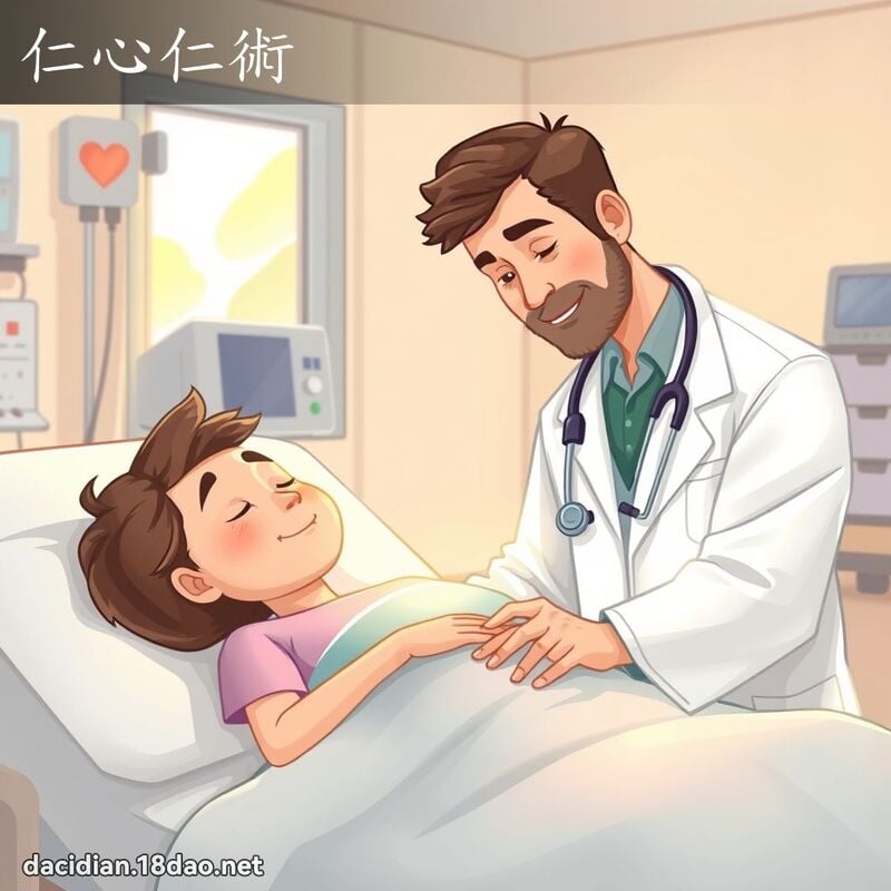 仁心仁術 - 國語大辭典配圖