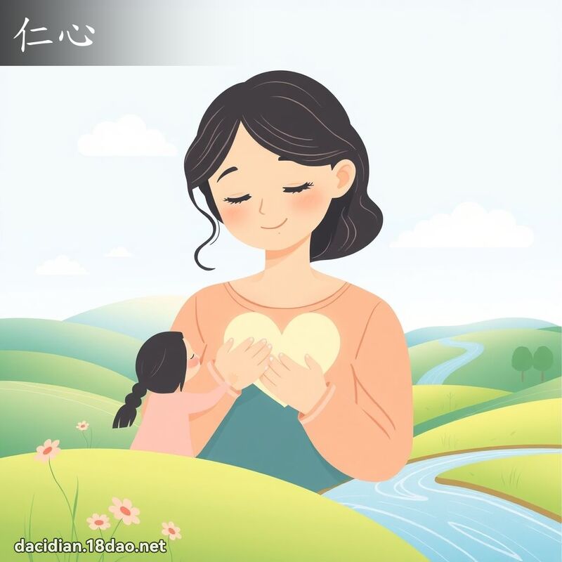 仁心 - 國語大辭典配圖