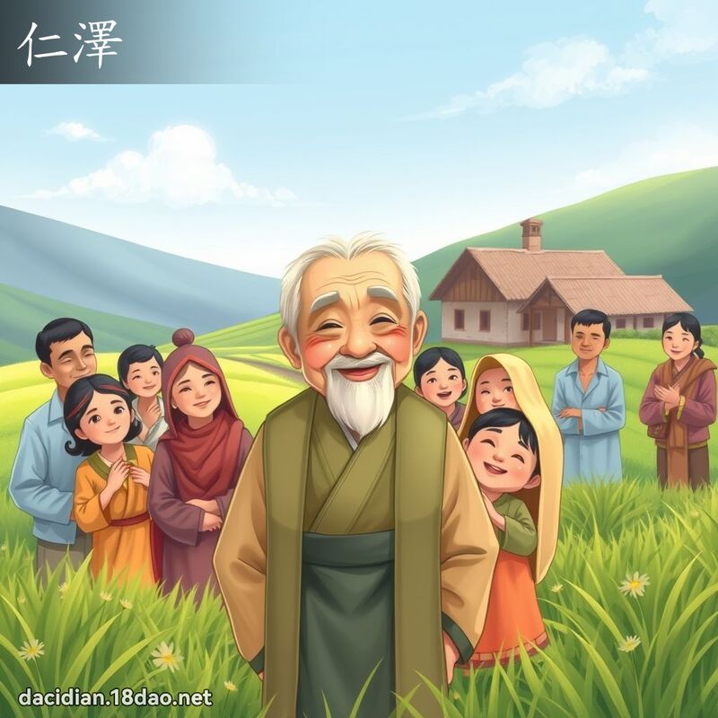 仁泽 - 国语大辞典配图