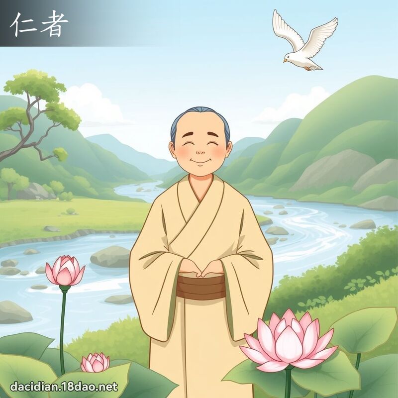 仁者 - 國語大辭典配圖