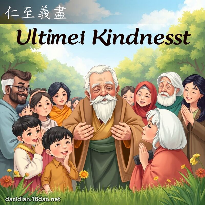 仁至義盡 - 國語大辭典配圖