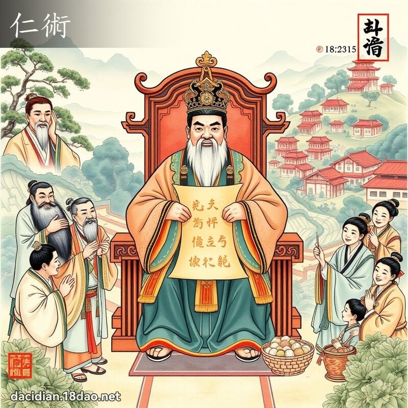 仁術 - 國語大辭典配圖