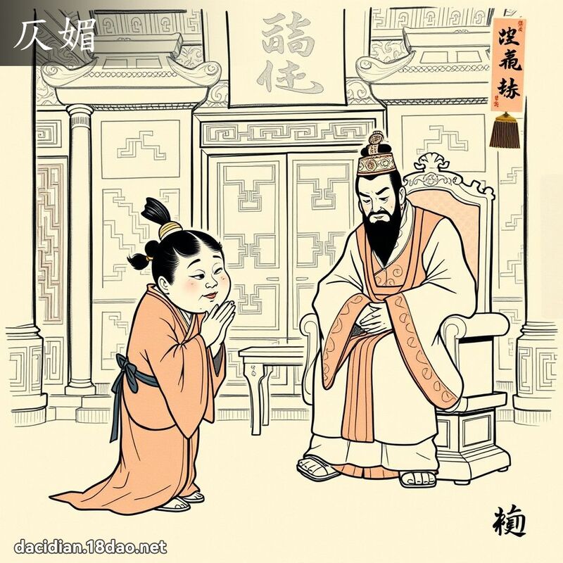 仄媚 - 国语大辞典配图