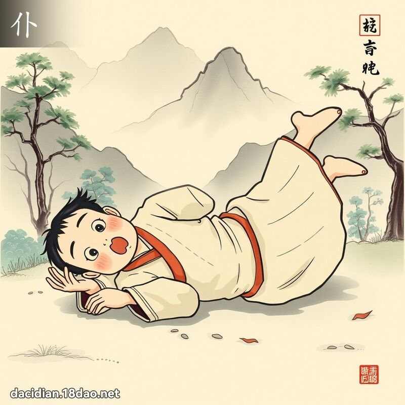 汉字: 仆 (多音字)