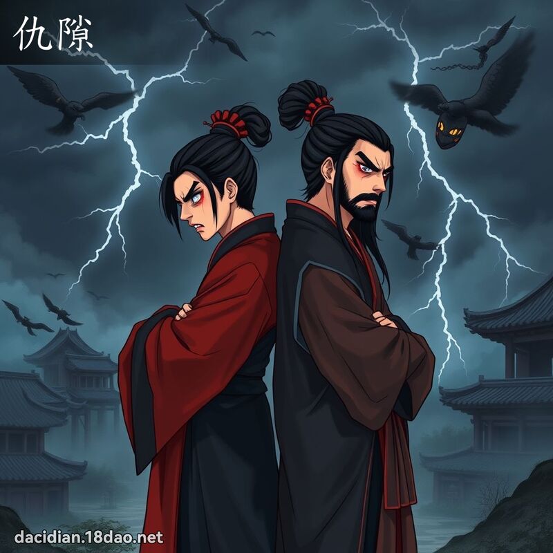 仇隙 - 國語大辭典配圖