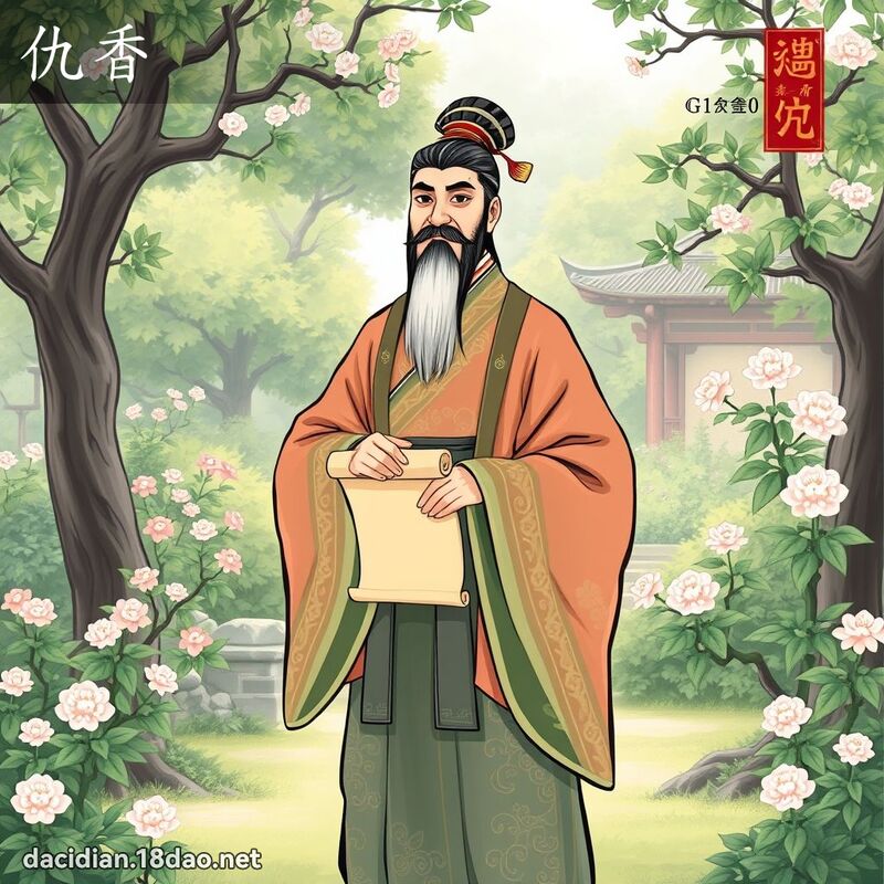 仇香 - 國語大辭典配圖