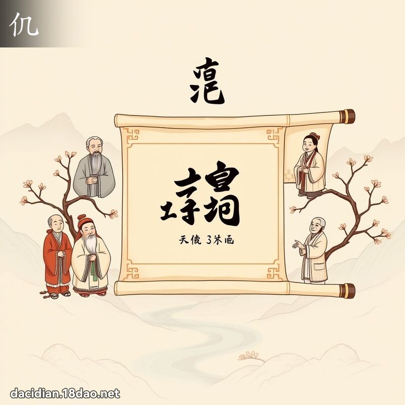 仉 - 国语大辞典配图