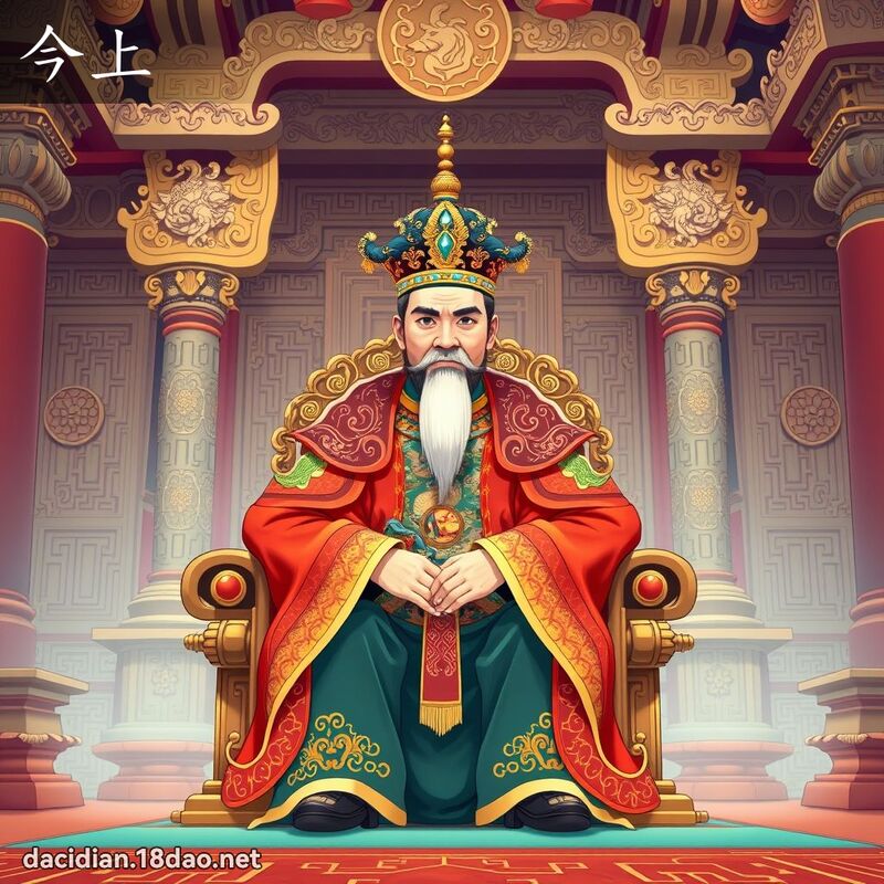 今上 - 國語大辭典配圖